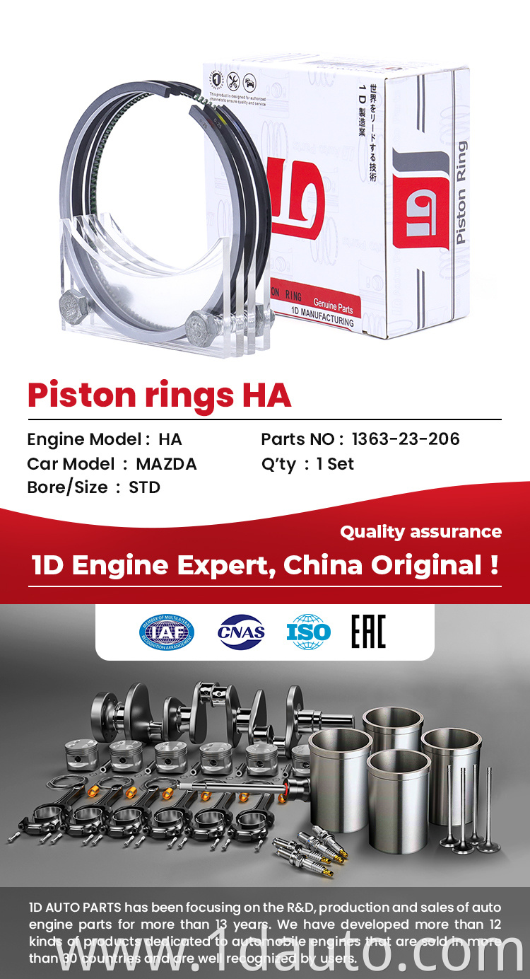 HA Piston Ring Set